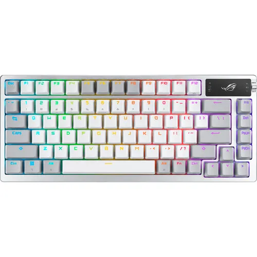 ASUS Republic of Gamers Azoth M701 Wireless Gaming Keyboard (White) - Image 2